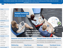 Tablet Screenshot of netclusive.de